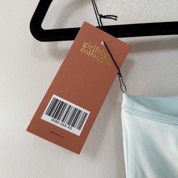 NWT Girlfriend Collective Glass Bianca One Shoulder Dress - Picture 10 of 10